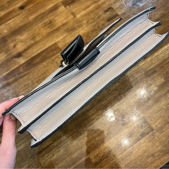 kate spade Parchment Drive Josephine Crossbody (Taupe/Black) - Picture 9 of 10